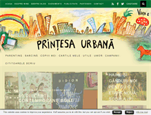 Tablet Screenshot of printesaurbana.ro